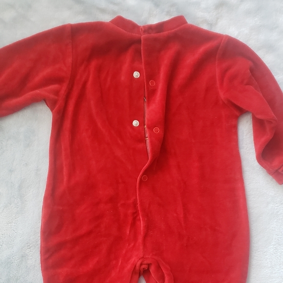 Christmas Vintage Sleeper Pjs Size 9 months - Picture 3 of 3